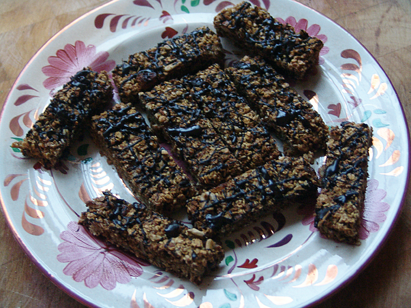 Chocolade koek van spelt- en amandelmeel