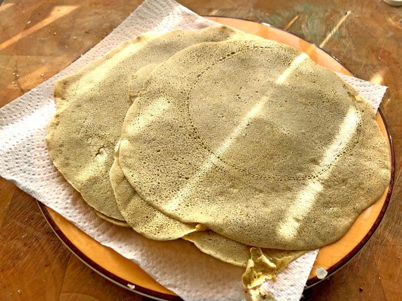 Ras el Hanout door je pannenkoek?