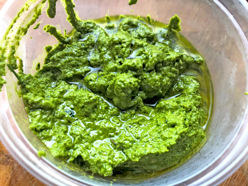 Monniksbaard pesto komt uit de zee