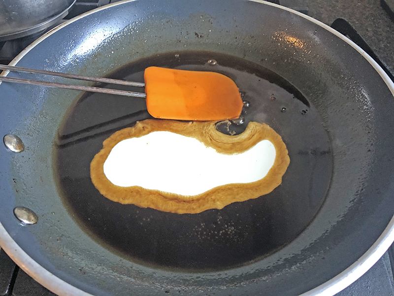 Lamsfilet in een romige kruiden saus