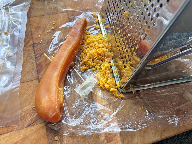 Bottarga is viskuit en maakt deze smaakmaker