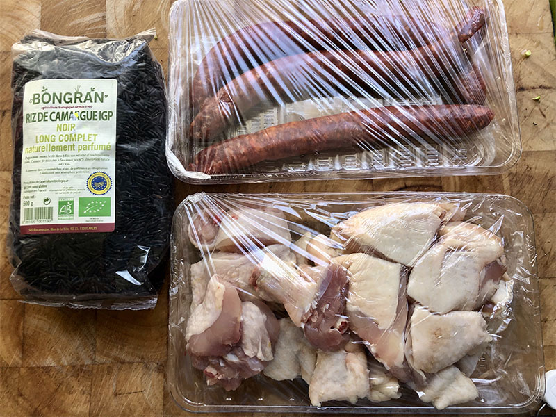 Met deze zwarte Camargue rijst een soort van paella