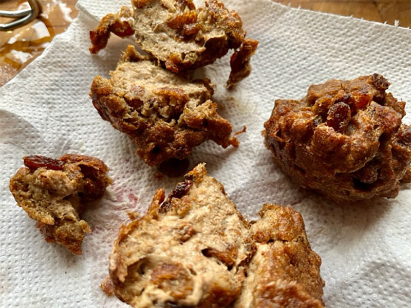 Gluten arme oliebollen, een test!