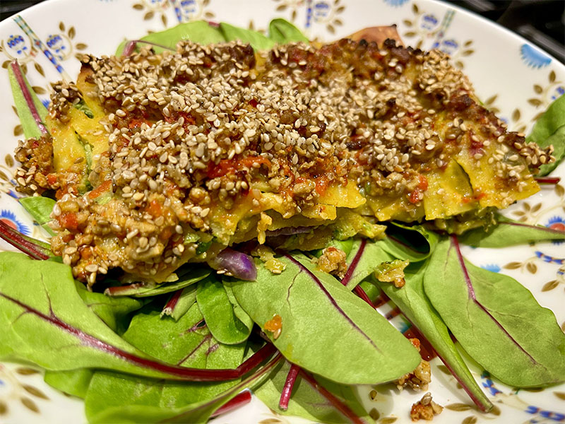 Glutenvrije lasagna smeer je goed in!